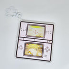 Nintendogs Bath Time Acrylic Shaker Keychain