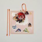 Genshin Impact Archon Acrylic DIY Keychain Sheet
