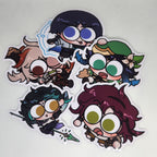 Flying Anemo Boys Stickers