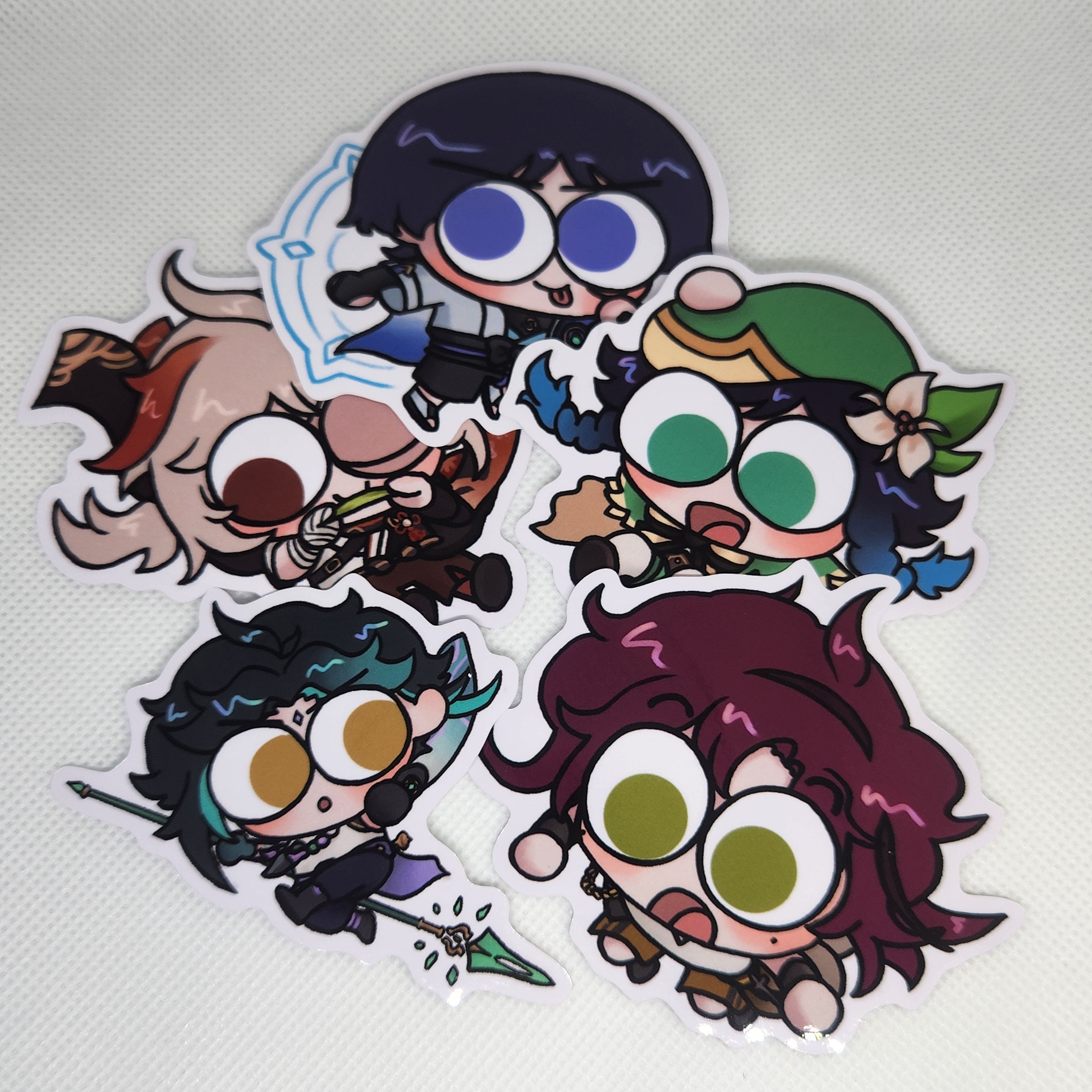 Flying Anemo Boys Stickers