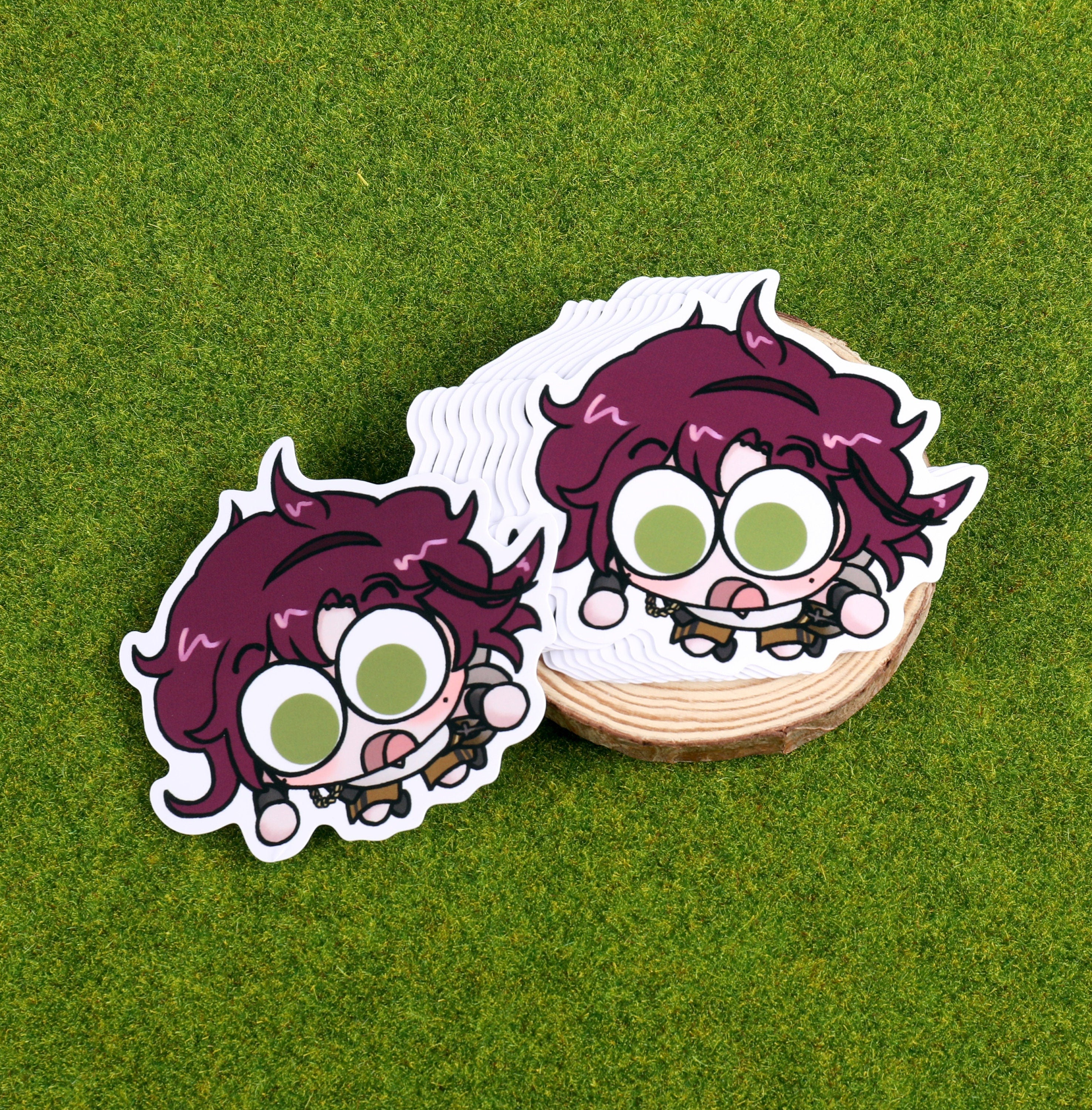 Flying Anemo Boys Stickers