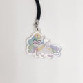 My Little Pony Glitter Epoxy Keychain:  Derpy, Princesses, and Cutie Mark Crusaders