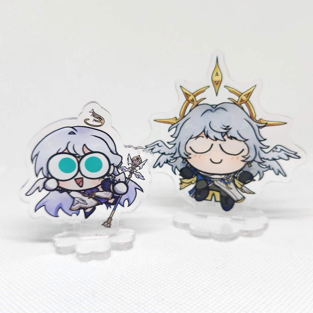 Sunday and Robin Acrylic Standee - Honkai Star Rail