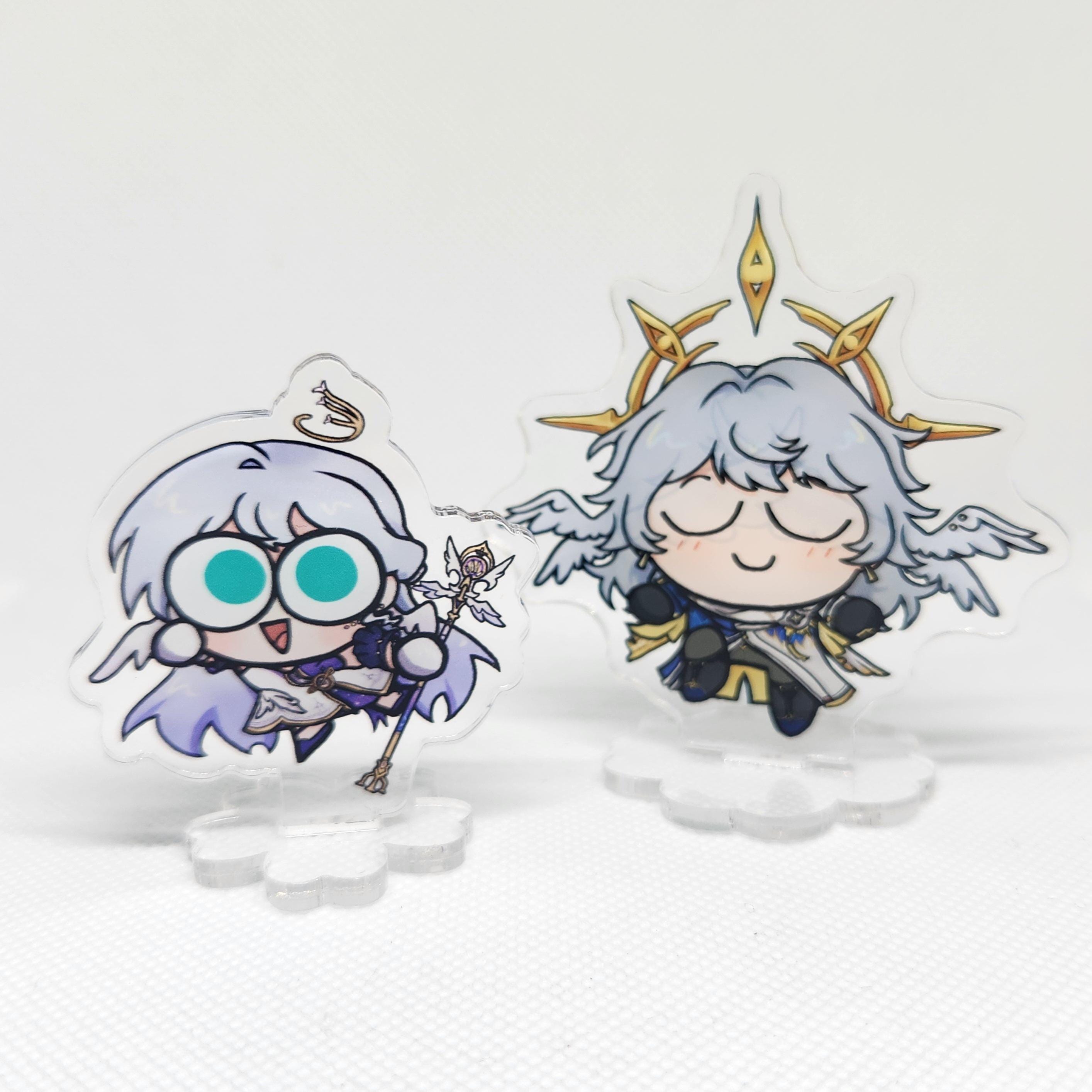 Sunday and Robin Acrylic Standee - Honkai Star Rail