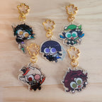 Flying Anemo Boys Acrylic Charms
