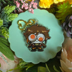 Genshin Impact Acrylic Googly Eye Shaker Keychain