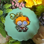 Genshin Impact Acrylic Googly Eye Shaker Keychain