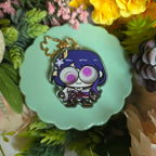 Genshin Impact Acrylic Googly Eye Shaker Keychain