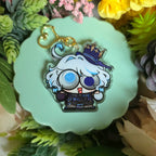 Genshin Impact Acrylic Googly Eye Shaker Keychain