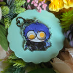 Genshin Impact Acrylic Googly Eye Shaker Keychain