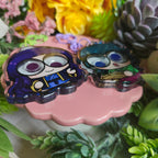 Jinshi and Maomao Googly Eye Shaker Keychains