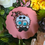 Satoru Gojo and Yuji Itadori 2.5" Googly Eye Shaker Keychains