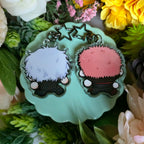 Satoru Gojo and Yuji Itadori 2.5" Googly Eye Shaker Keychains
