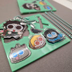 Demon Slayer Inspired Acrylic DIY Keychain Sheet