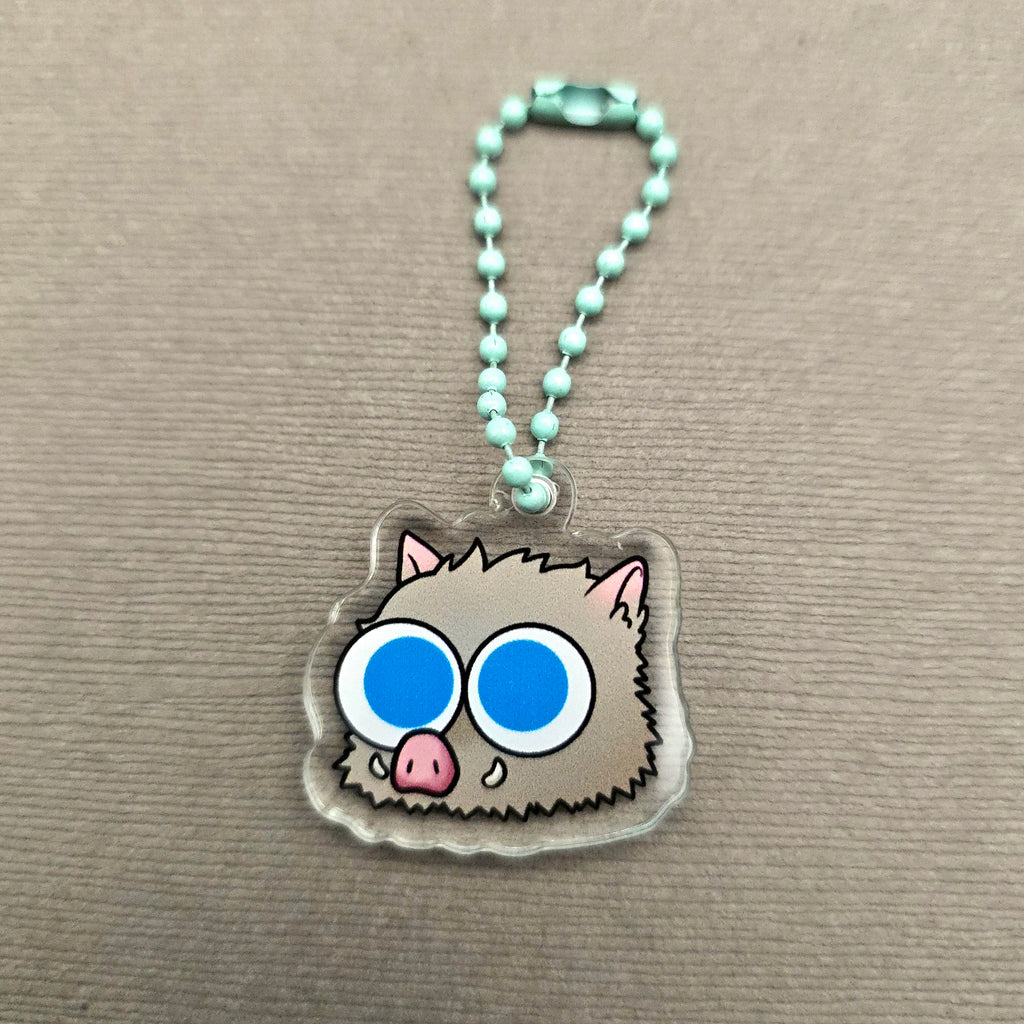 Demon Slayer Inspired Acrylic DIY Keychain Sheet