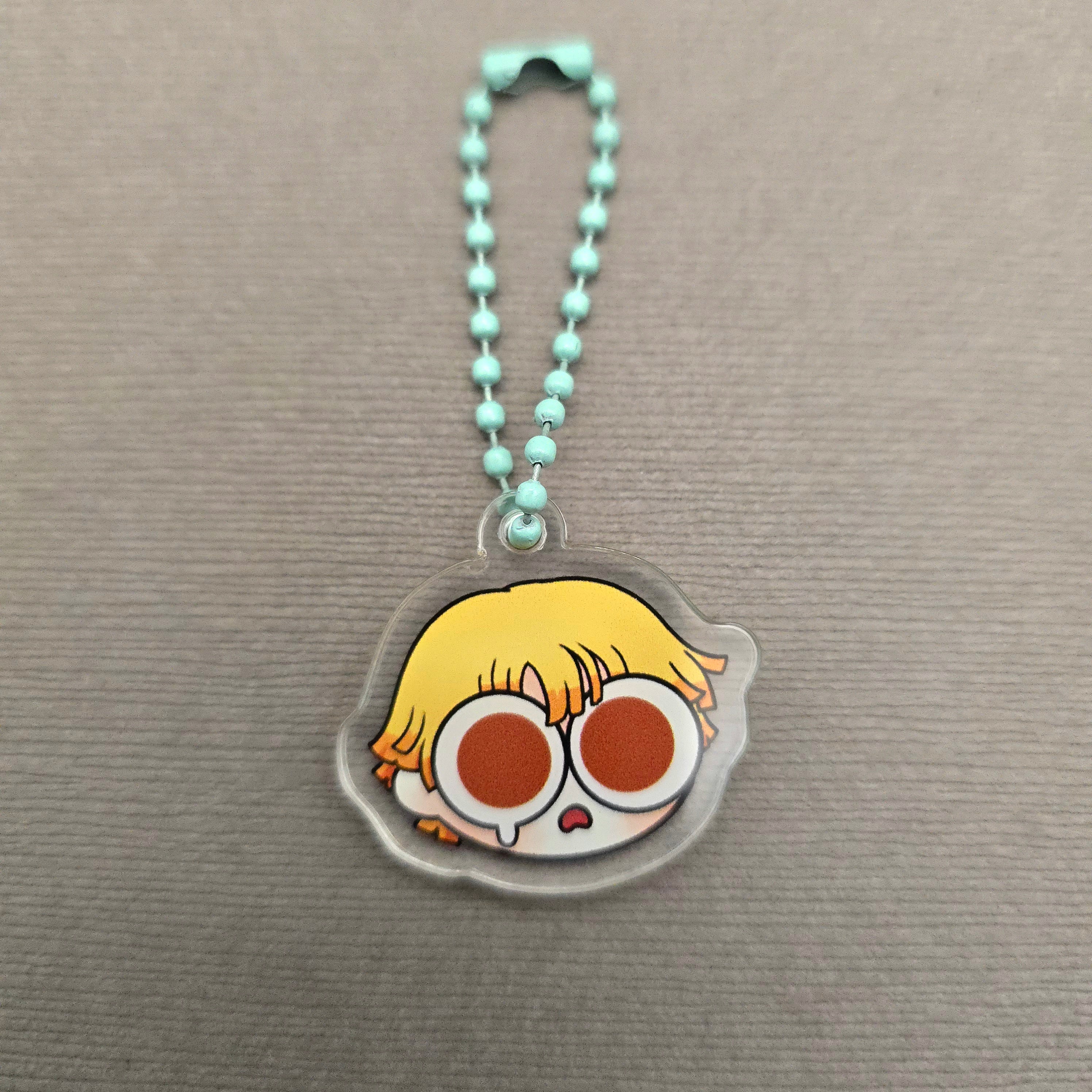 Demon Slayer Inspired Acrylic DIY Keychain Sheet