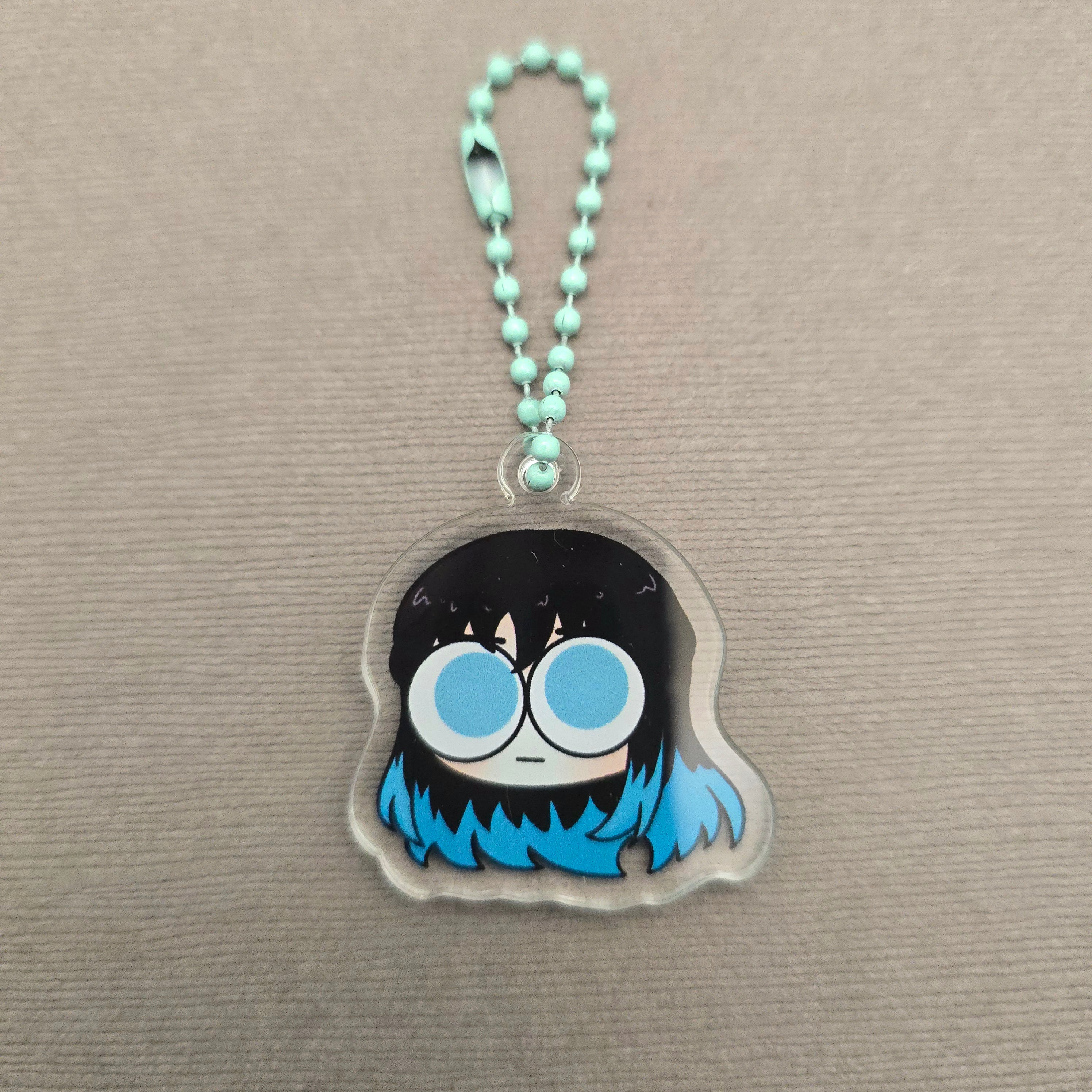 Demon Slayer Inspired Acrylic DIY Keychain Sheet