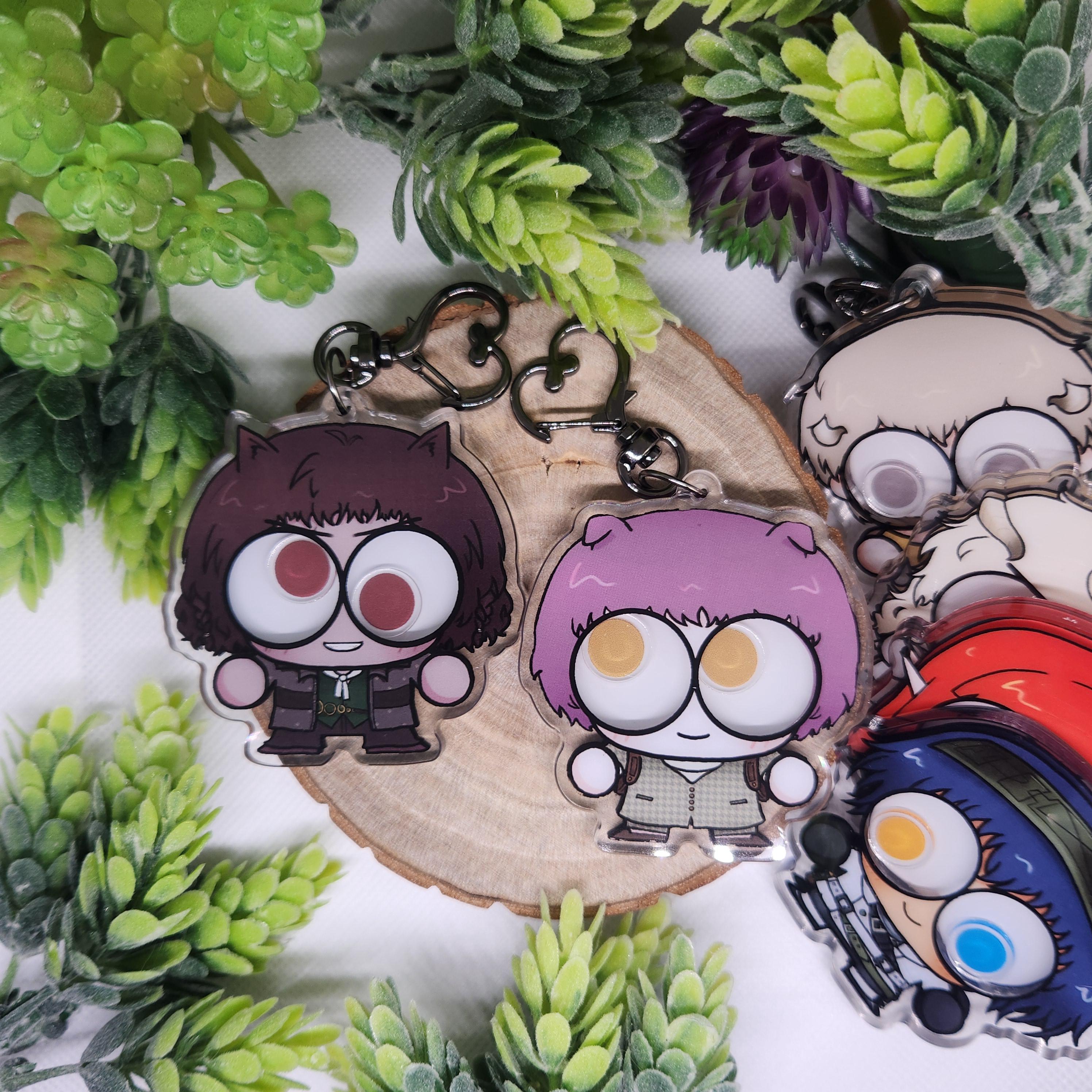 Metaphor Refantazio Googly Eye Shaker Keychains