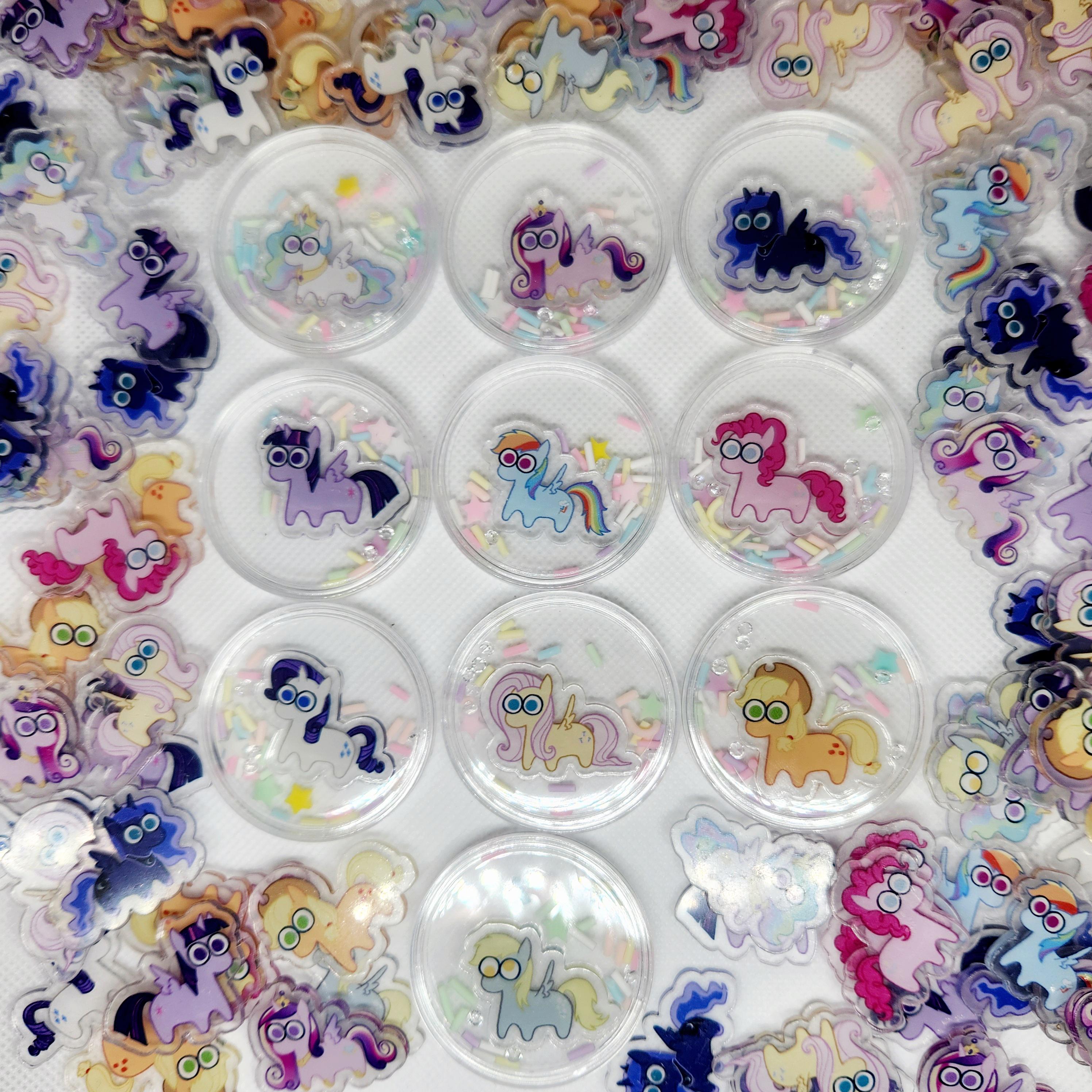 MLP My Little Pony Shaker Coin Charms