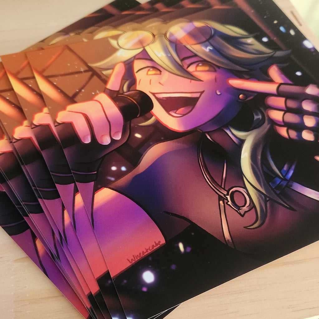Heartsteel Ezreal 8"x8" Art Print