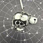 ISAT Glitter Epoxy Phone Charm Keychain with Bell