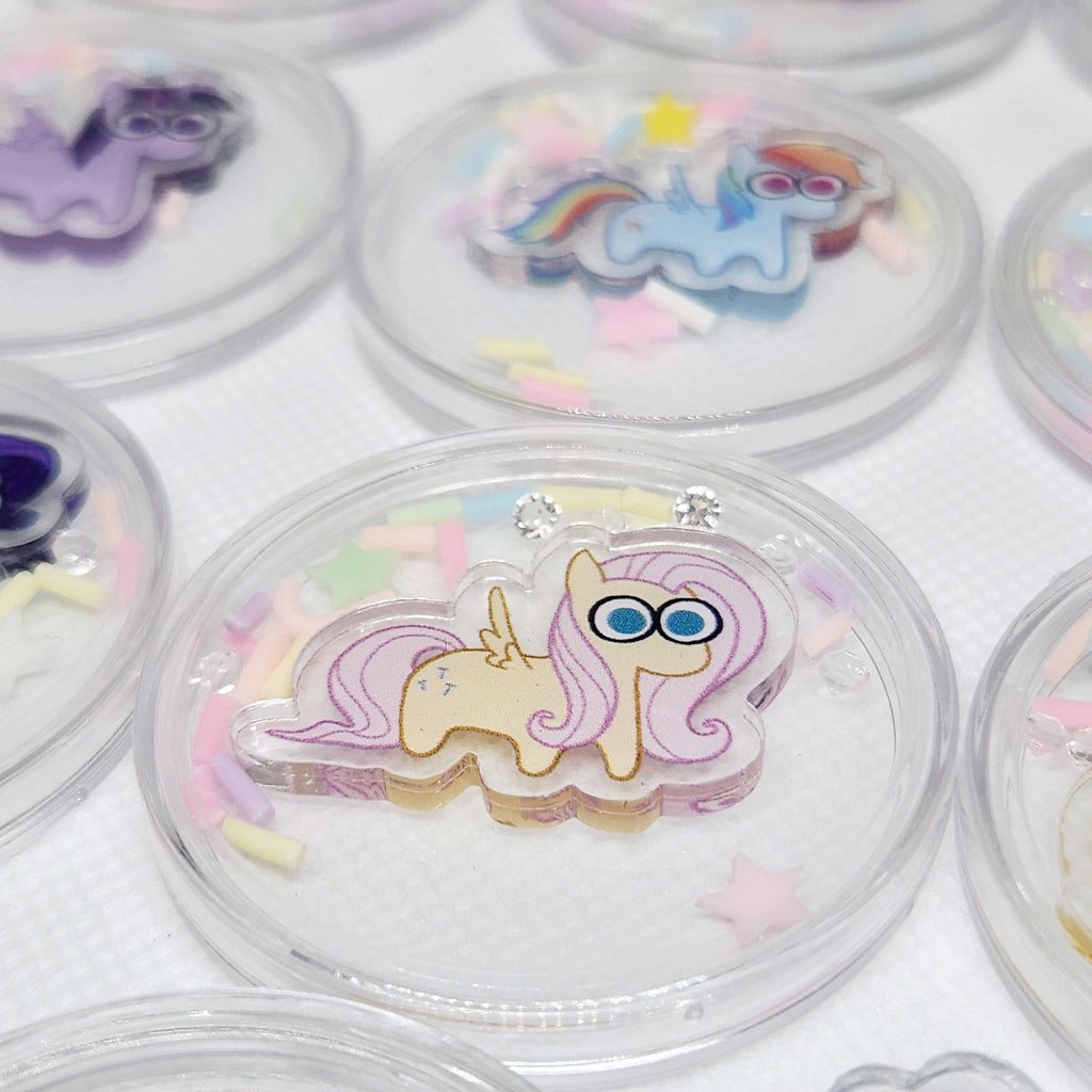 MLP My Little Pony Shaker Coin Charms