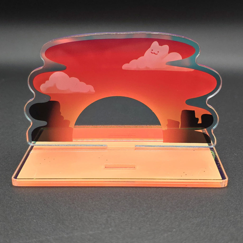 Rootin' Tootin' Cowboy Kitten 4" Acrylic Standee