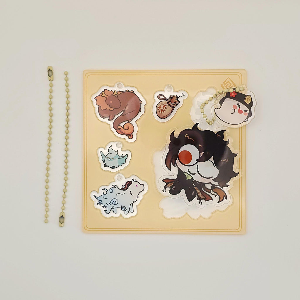 Genshin Impact Archon Acrylic DIY Keychain Sheet