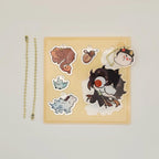 Genshin Impact Archon Acrylic DIY Keychain Sheet