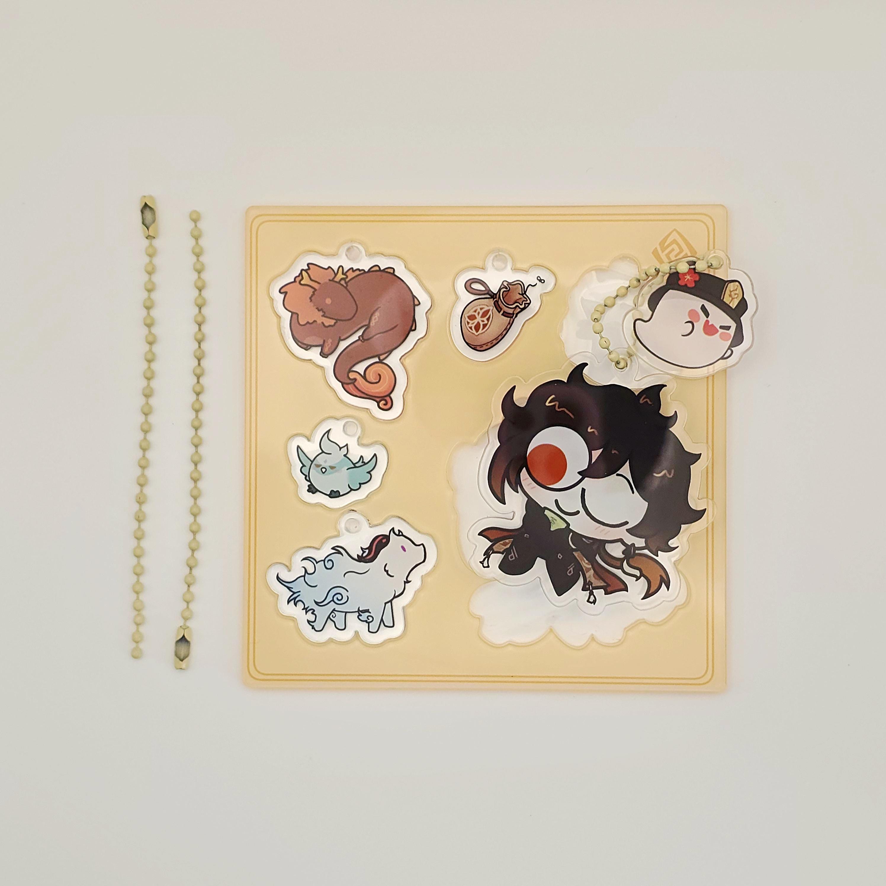 Genshin Impact Archon Acrylic DIY Keychain Sheet