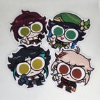 Genshin Impact Anemo Boys Pointing Stickers