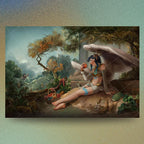 Venti & Nameless Bard 11"x17", 6.5"x10" Art Print - Genshin Impact
