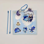 Genshin Impact Archon Acrylic DIY Keychain Sheet