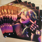 Heartsteel Ezreal 8"x8" Art Print