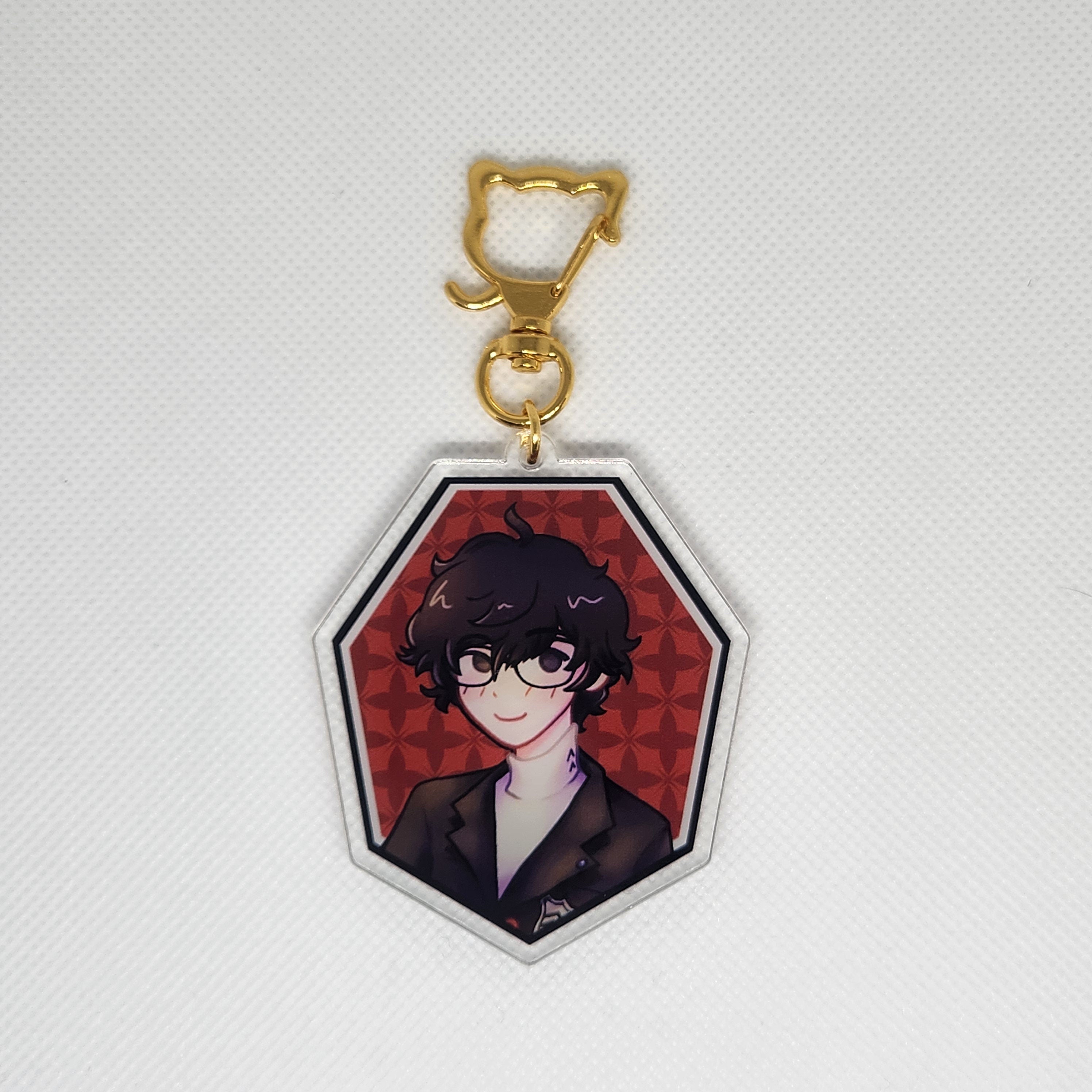 Persona 3, 4, 5 Protagonist Acrylic Charms