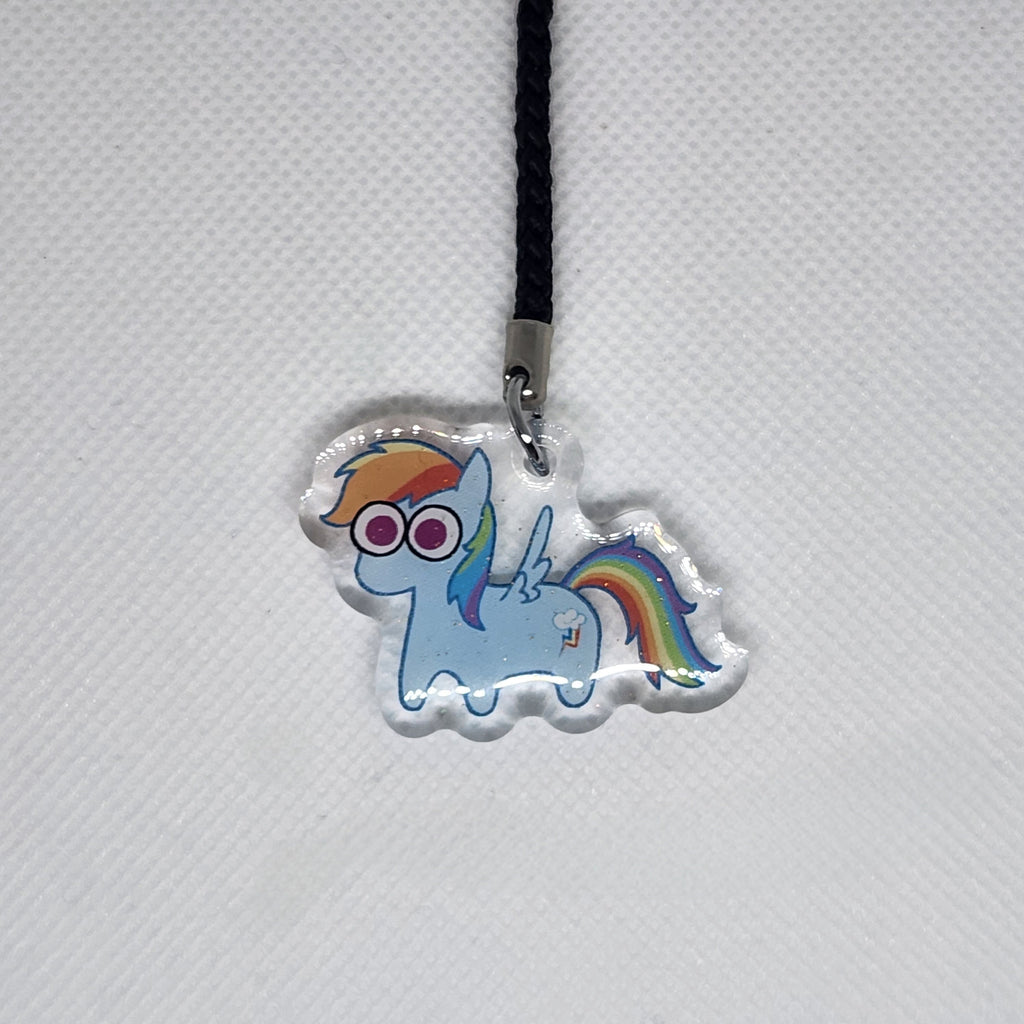 Mane 6 Glitter Epoxy Phone Charms