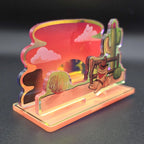 Rootin' Tootin' Cowboy Kitten 4" Acrylic Standee