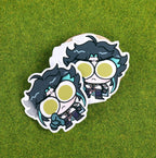 Genshin Impact Anemo Boys Pointing Stickers