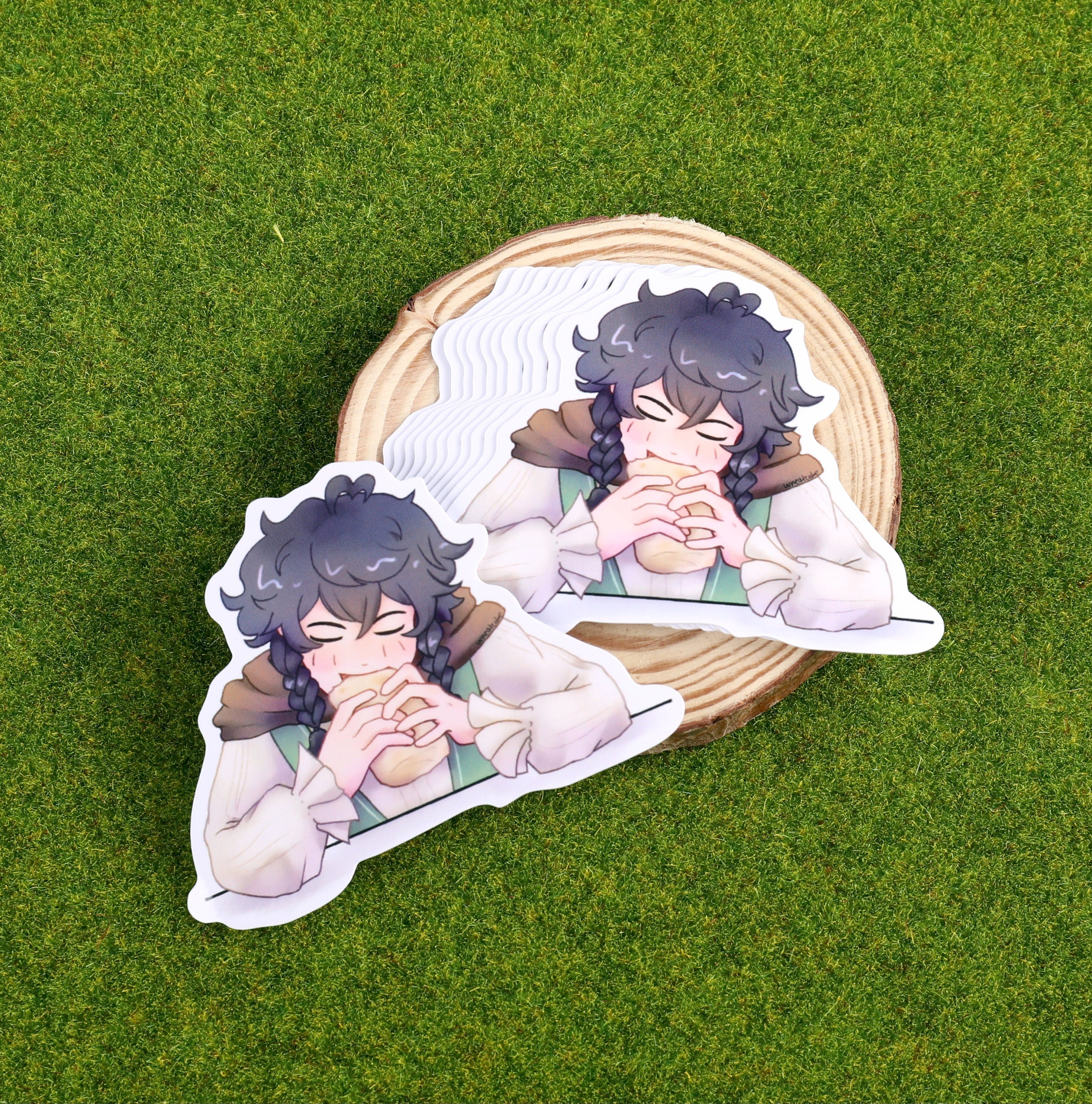 Burrito Nameless Bard and Wisp Venti Stickers