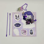 Genshin Impact Archon Acrylic DIY Keychain Sheet