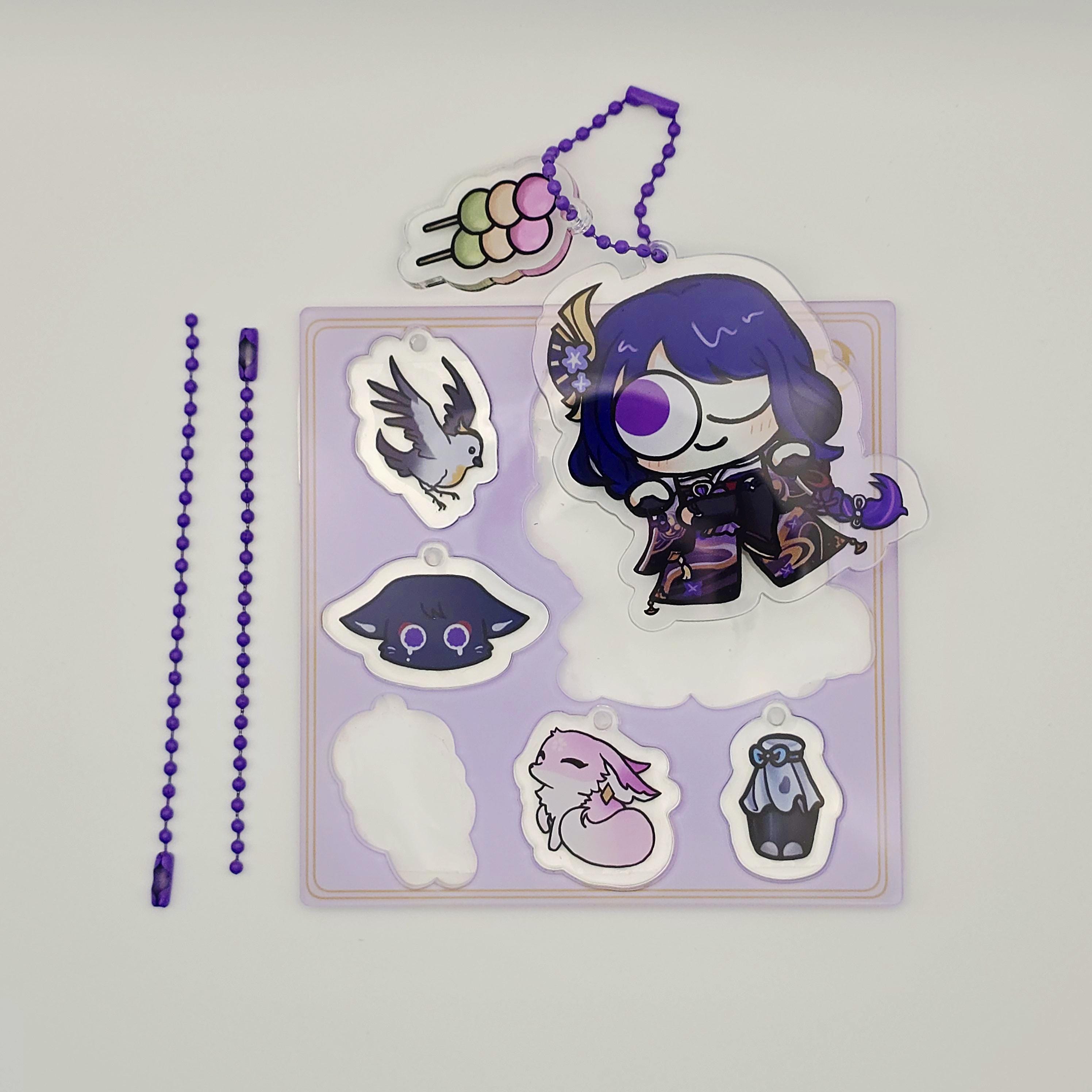 Genshin Impact Archon Acrylic DIY Keychain Sheet