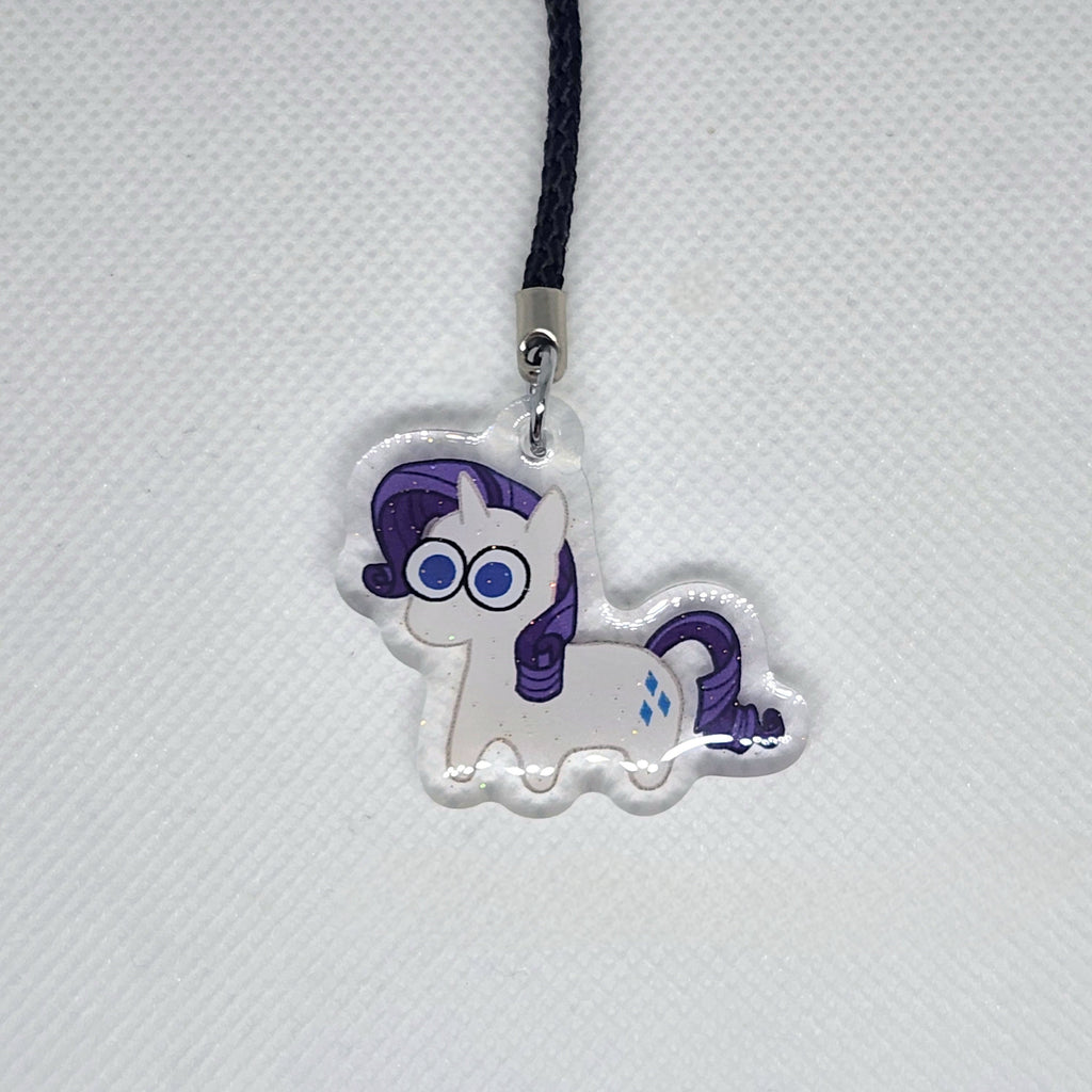 Mane 6 Glitter Epoxy Phone Charms