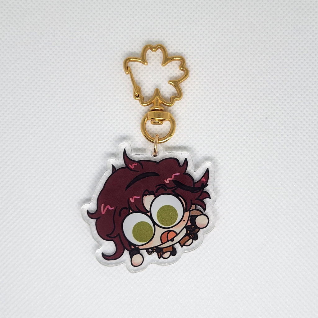 Flying Anemo Boys Acrylic Charms
