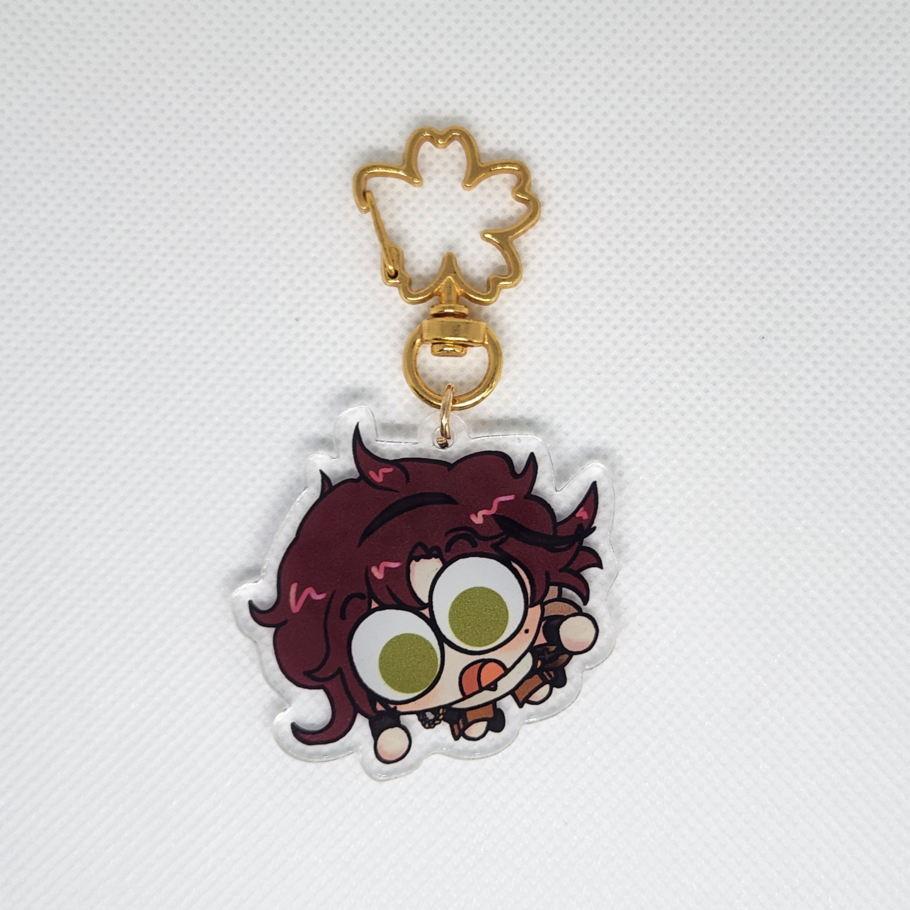 Flying Anemo Boys Acrylic Charms