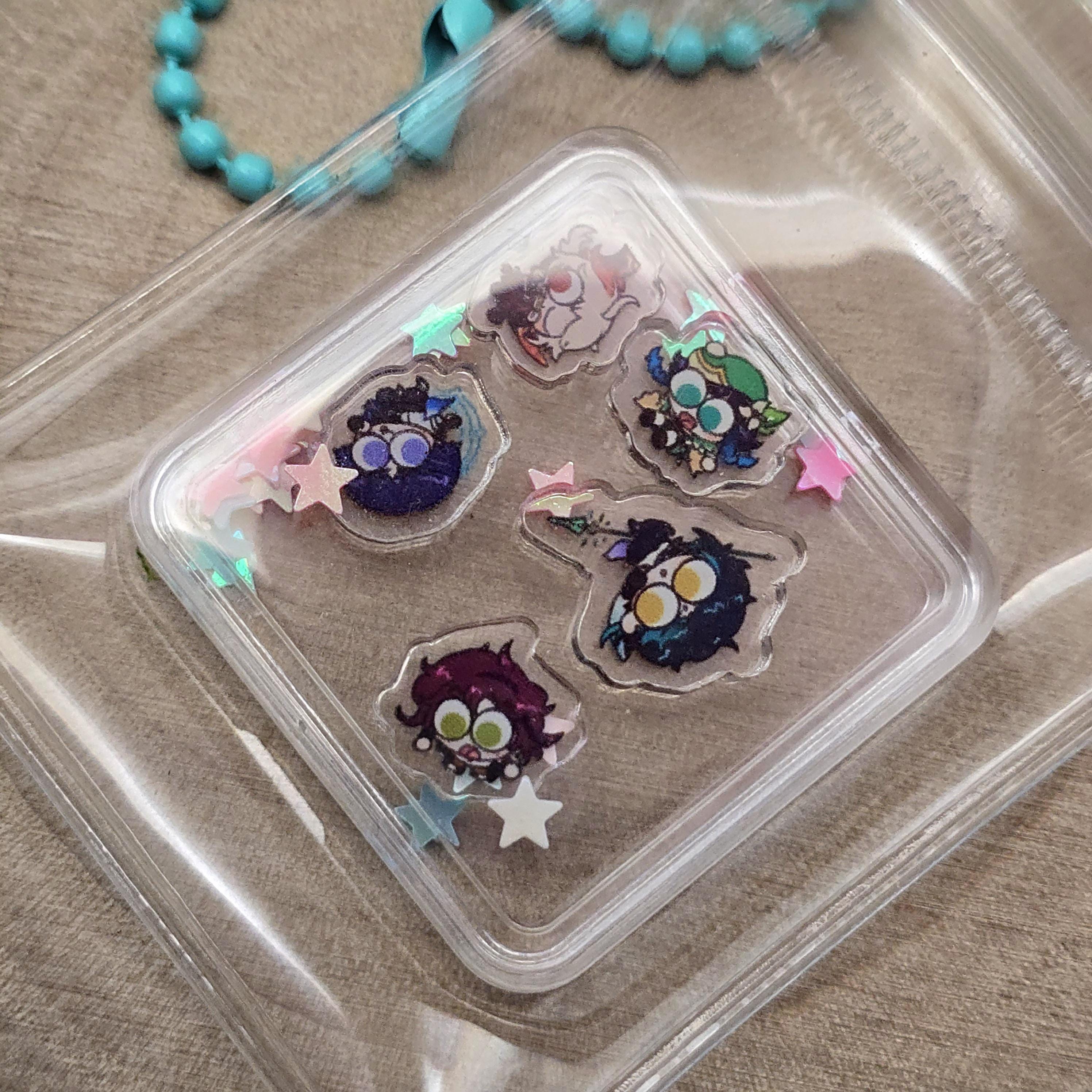 Genshin Impact Anemo Boys Shaker Charm with Pouch