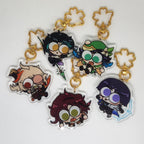 Flying Anemo Boys Acrylic Charms