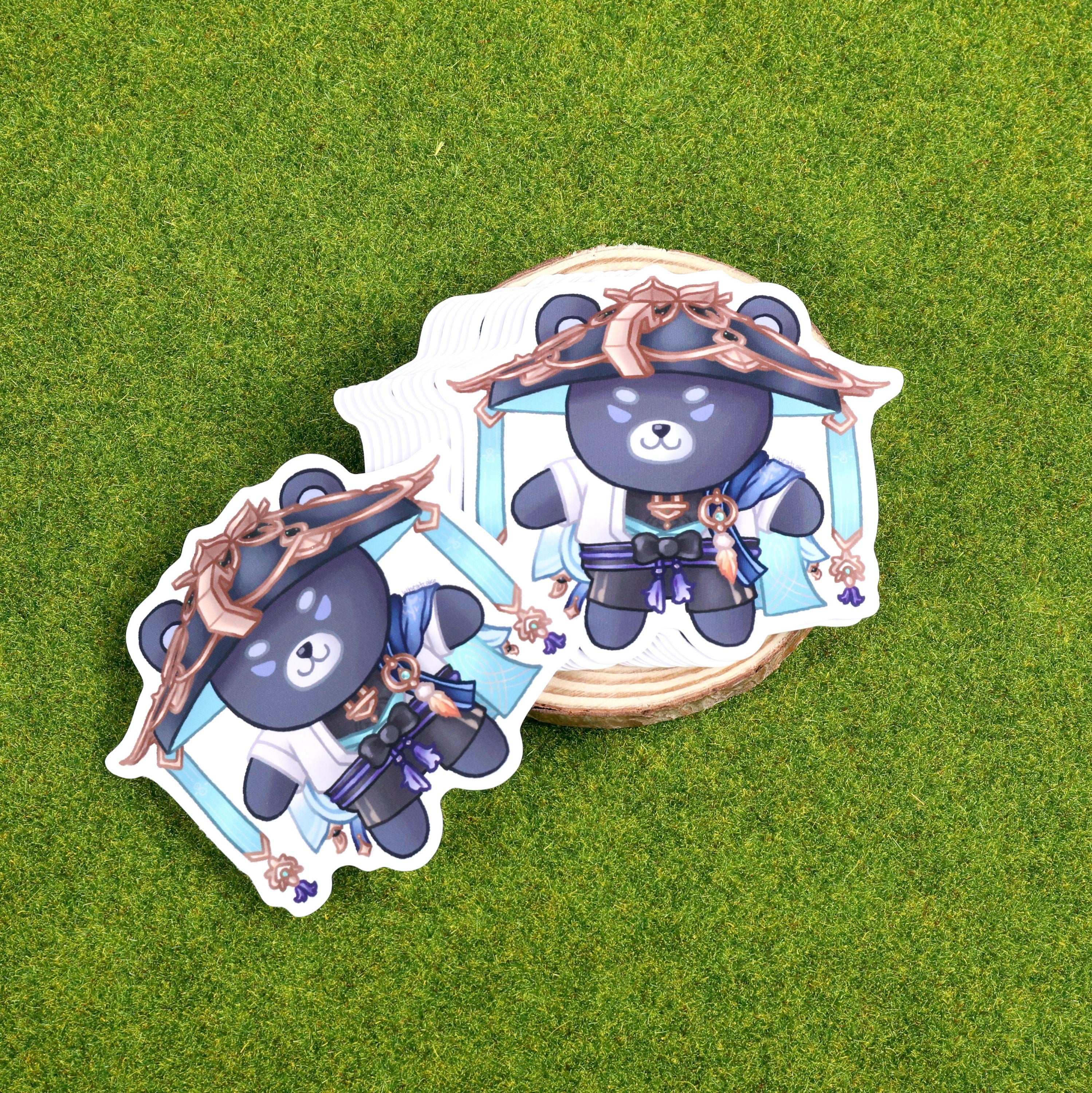 Bearamouche Sticker