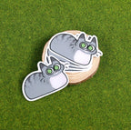 Goofy Cats 3" Vinyl Stickers