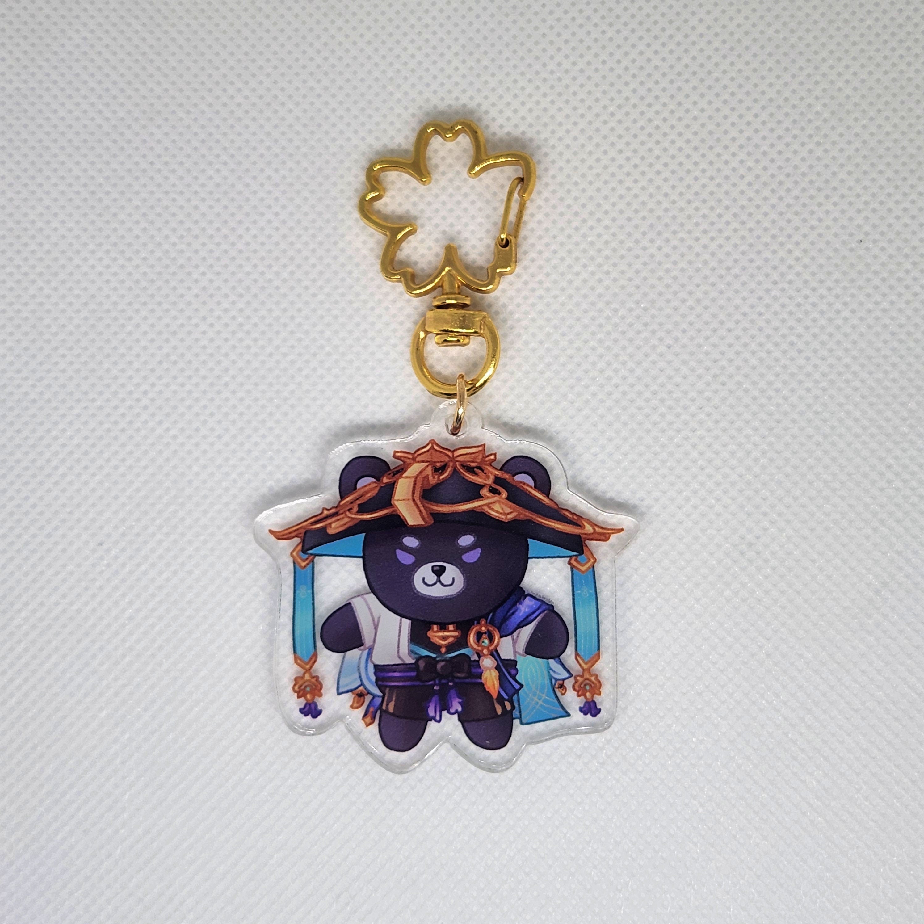 Bear Scaramouche/Wanderer Acrylic Charm