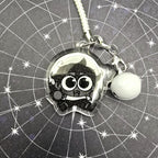ISAT Glitter Epoxy Phone Charm Keychain with Bell